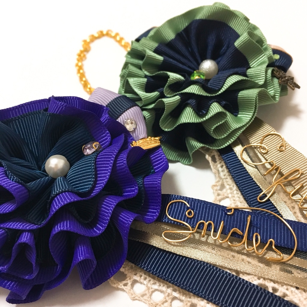 戊辰戦争イメージ リボンバッグチャーム