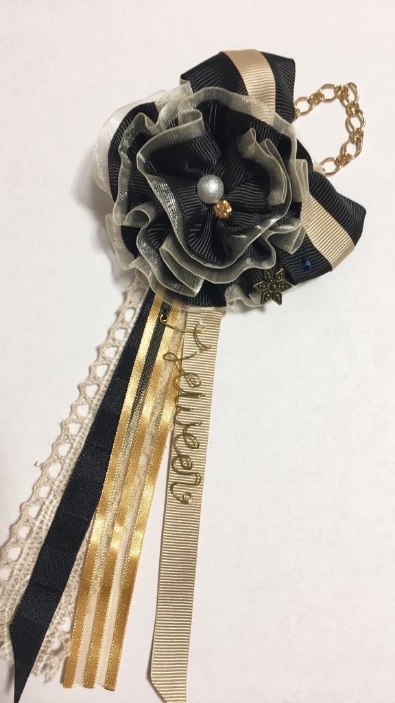 戊辰戦争イメージ リボンバッグチャーム