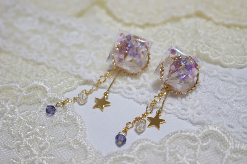 FP&MTRイメージピアス(スクエアスター)