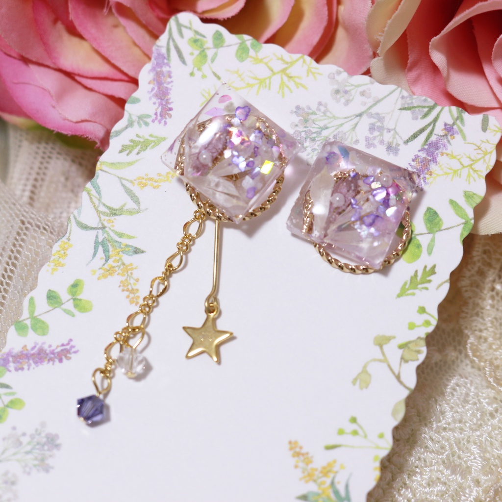 FP&MTRイメージピアス(スクエアスター)