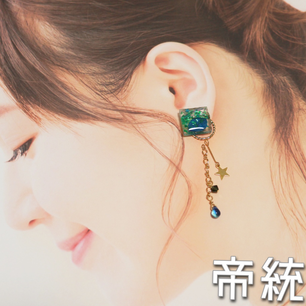 FP&MTRイメージピアス(スクエアスター)