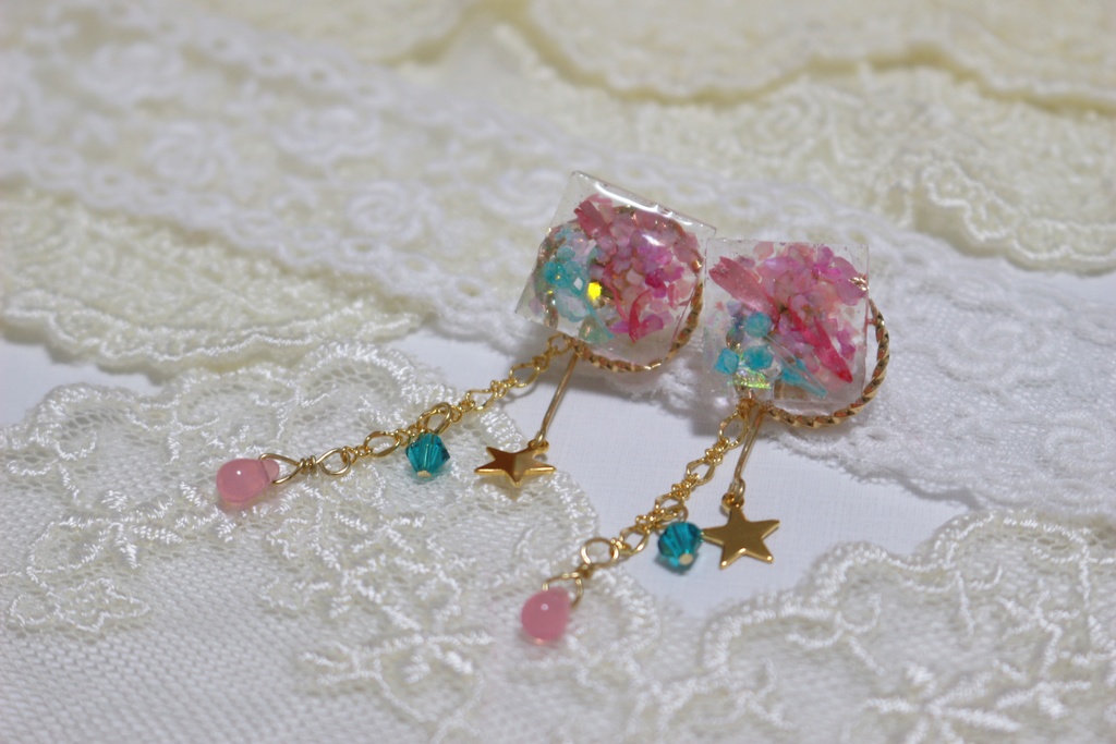 FP&MTRイメージピアス(スクエアスター)