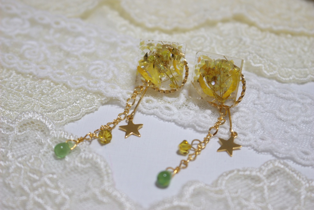 FP&MTRイメージピアス(スクエアスター)