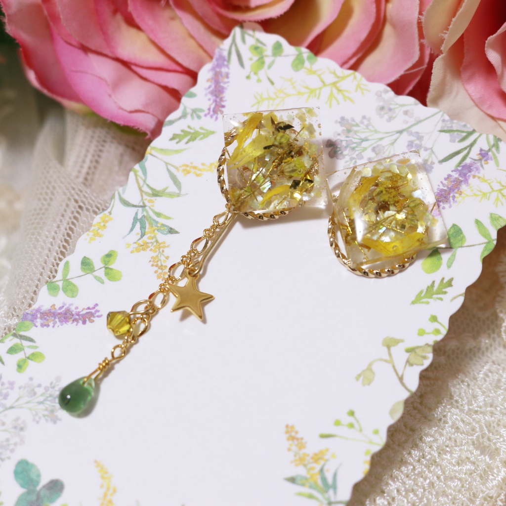 FP&MTRイメージピアス(スクエアスター)