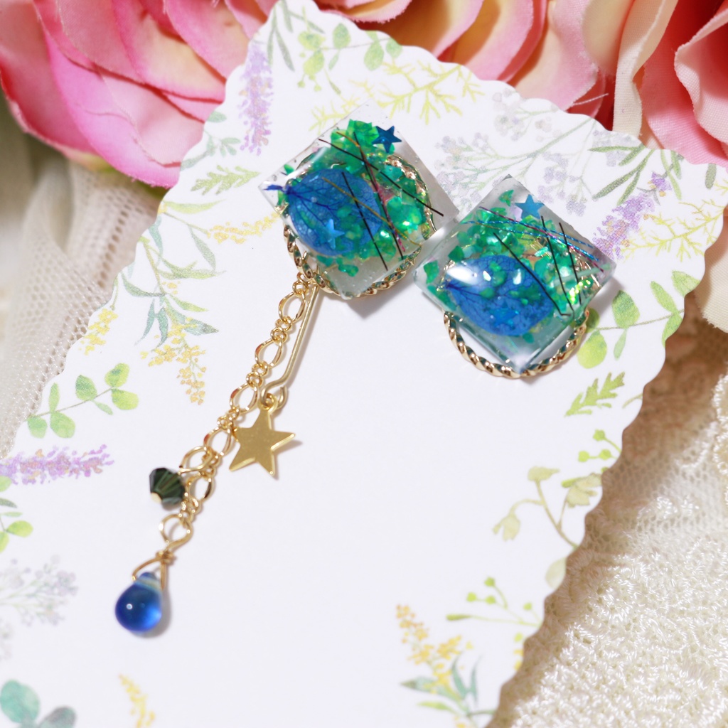 FP&MTRイメージピアス(スクエアスター)