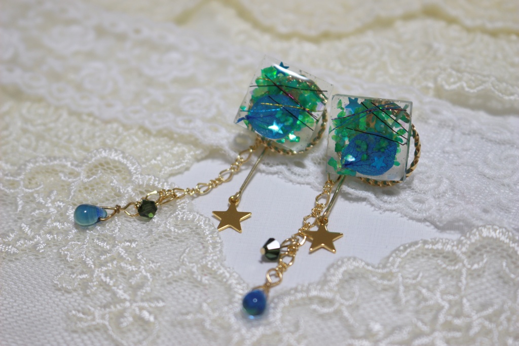 FP&MTRイメージピアス(スクエアスター)