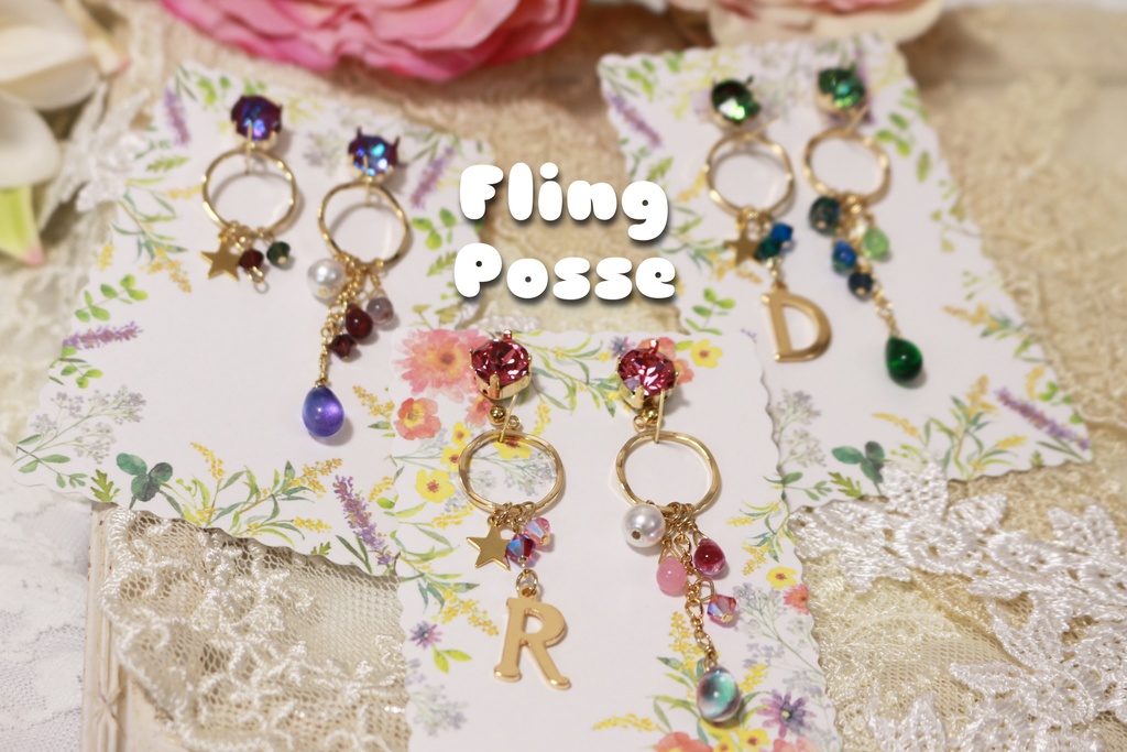 Buster Bros!!!イメージ フープ&ドロップピアス