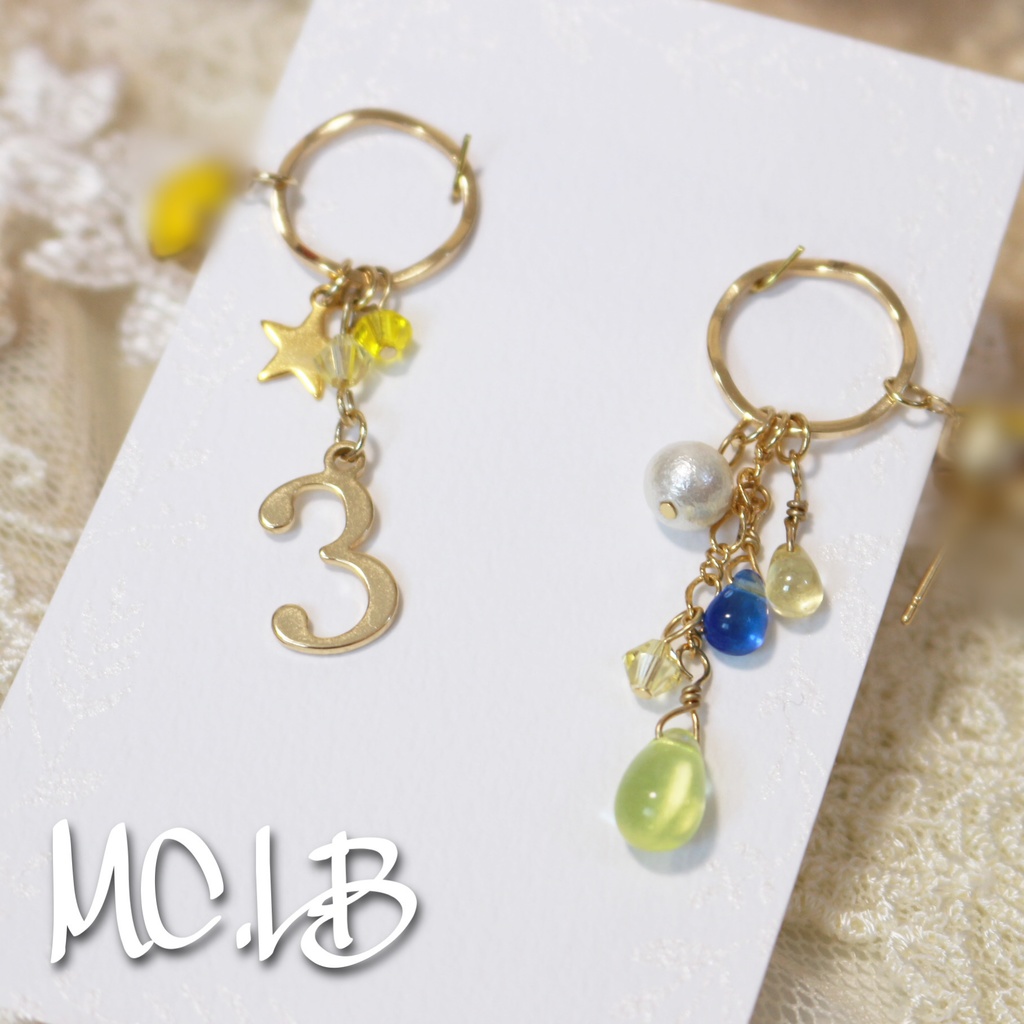 Buster Bros!!!イメージ フープ&ドロップピアス