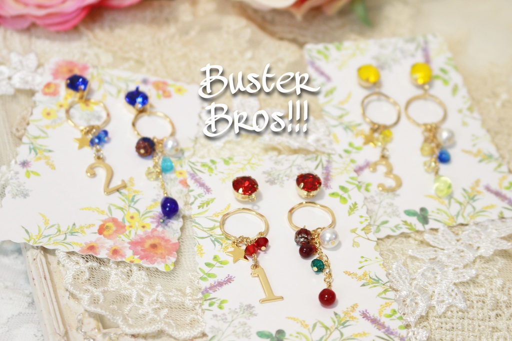 Buster Bros!!!イメージ フープ&ドロップピアス