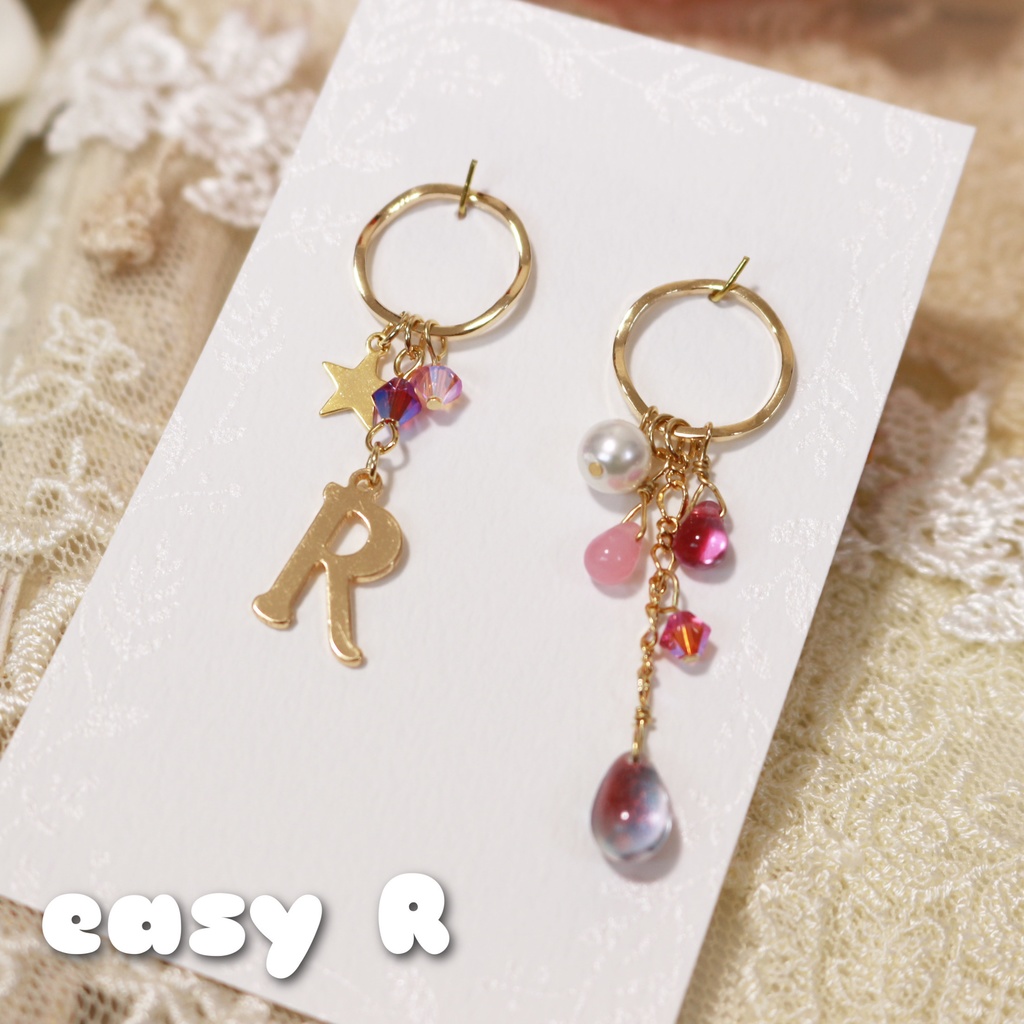 Fling Posseイメージ フープ&ドロップピアス