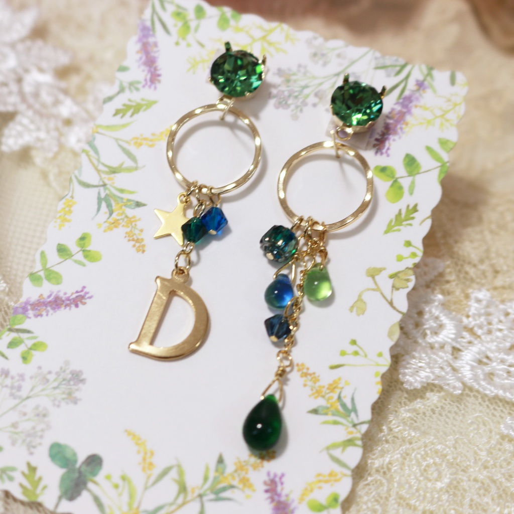 Fling Posseイメージ フープ&ドロップピアス