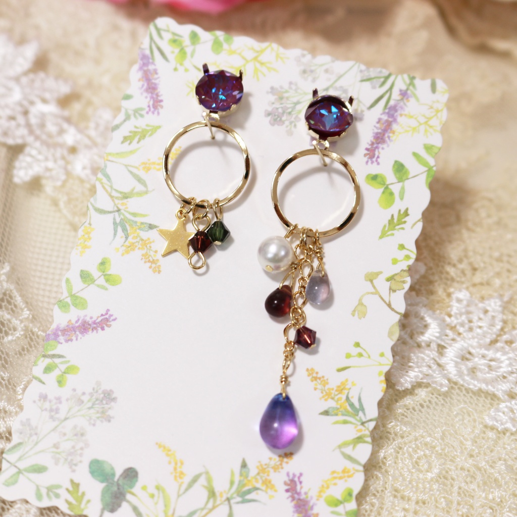 Fling Posseイメージ フープ&ドロップピアス