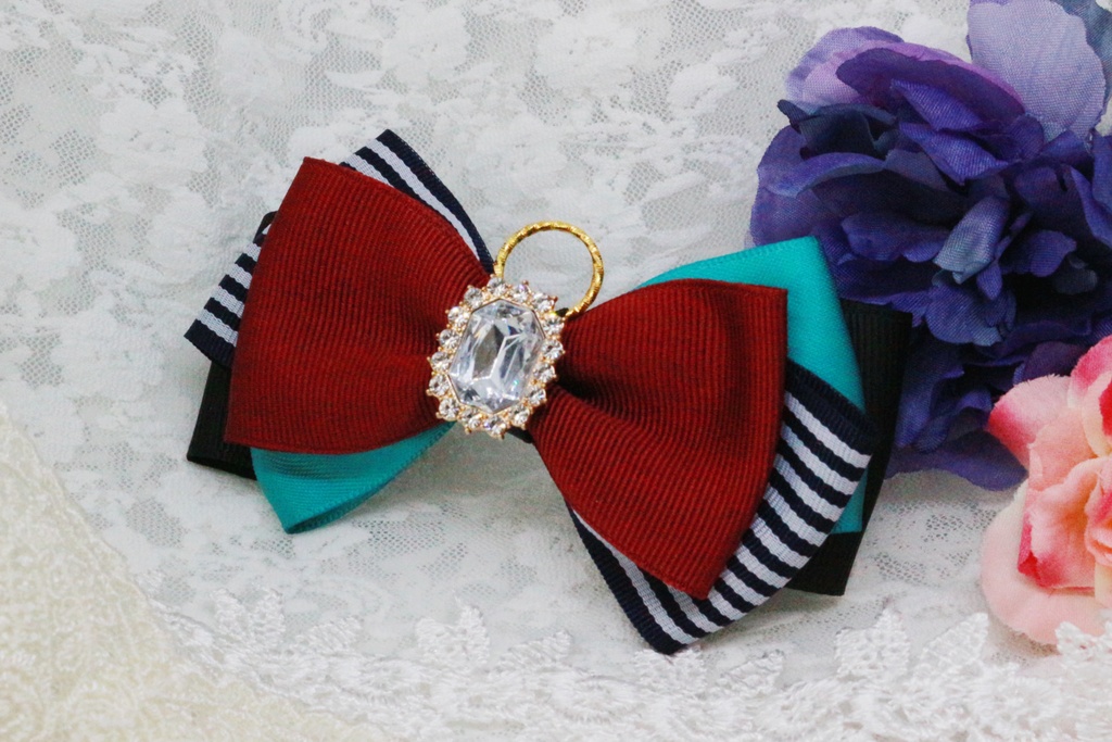 リボンバッグチャーム(ビジュー)FP&MTR