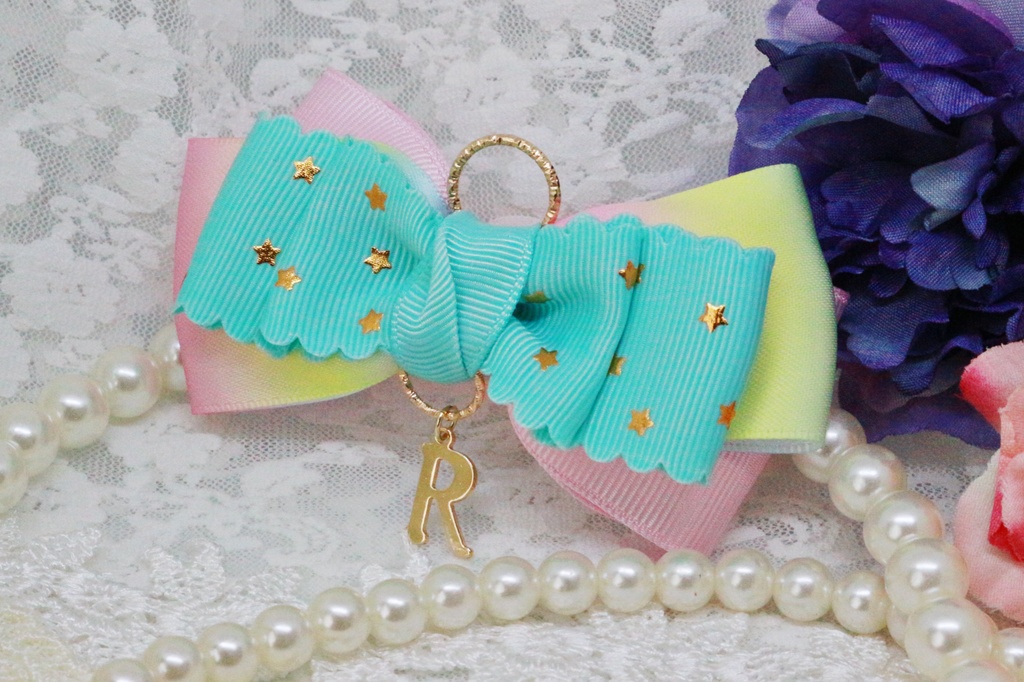 リボンバッグチャーム(ビジュー)FP&MTR