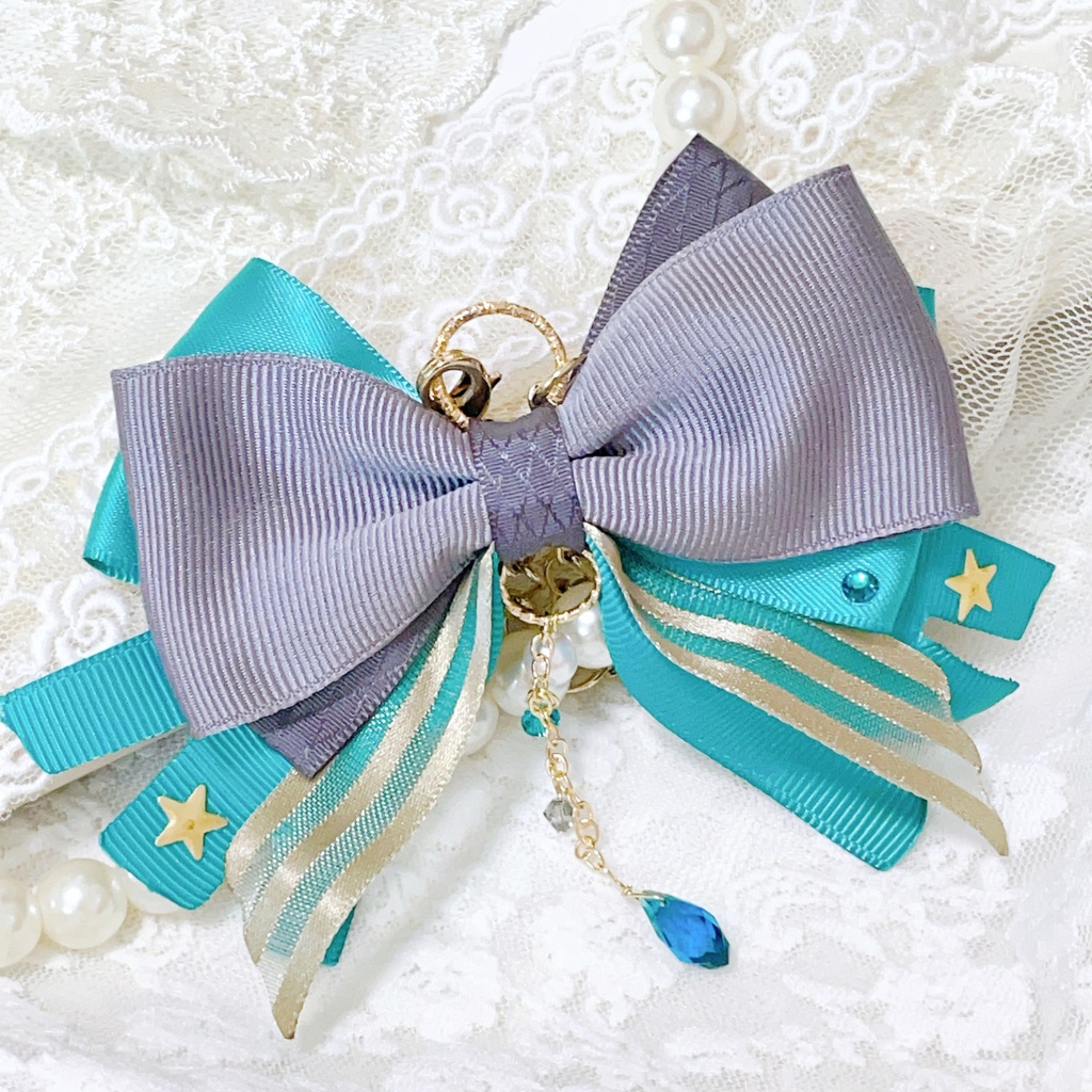 (価格改定)アルハイゼンイメージリボンバッグチャーム