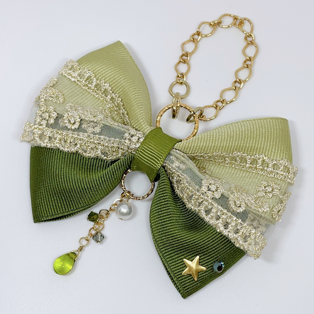 スメールリボンバッグチャーム