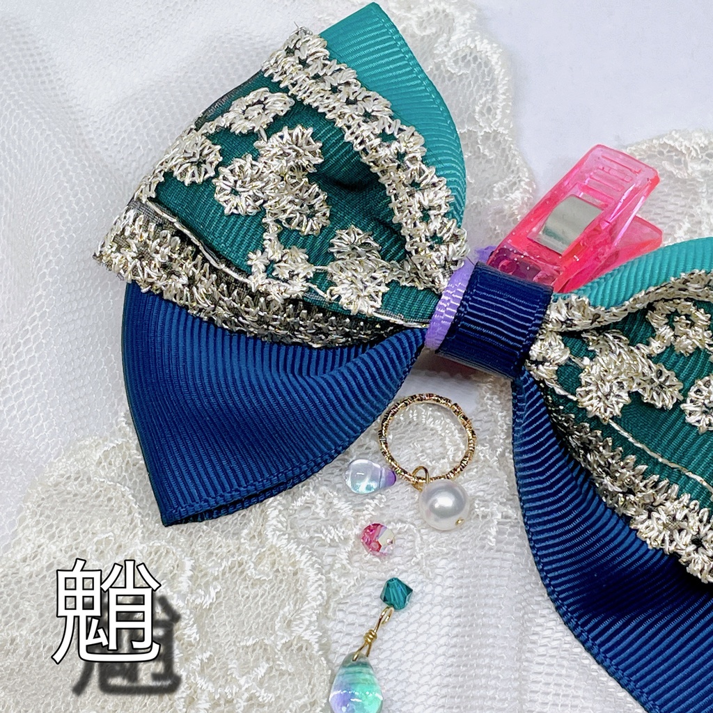 璃月リボンバッグチャーム