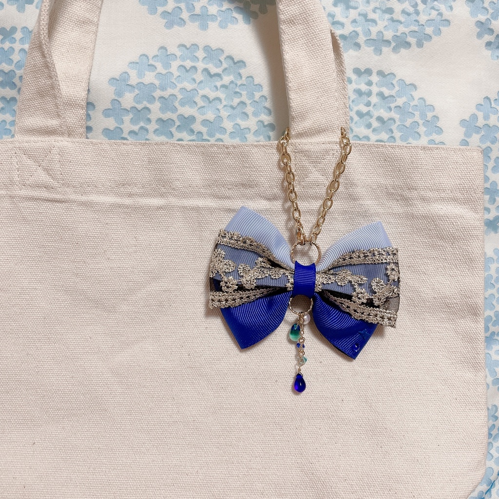 フォンテーヌイメージリボンバッグチャーム