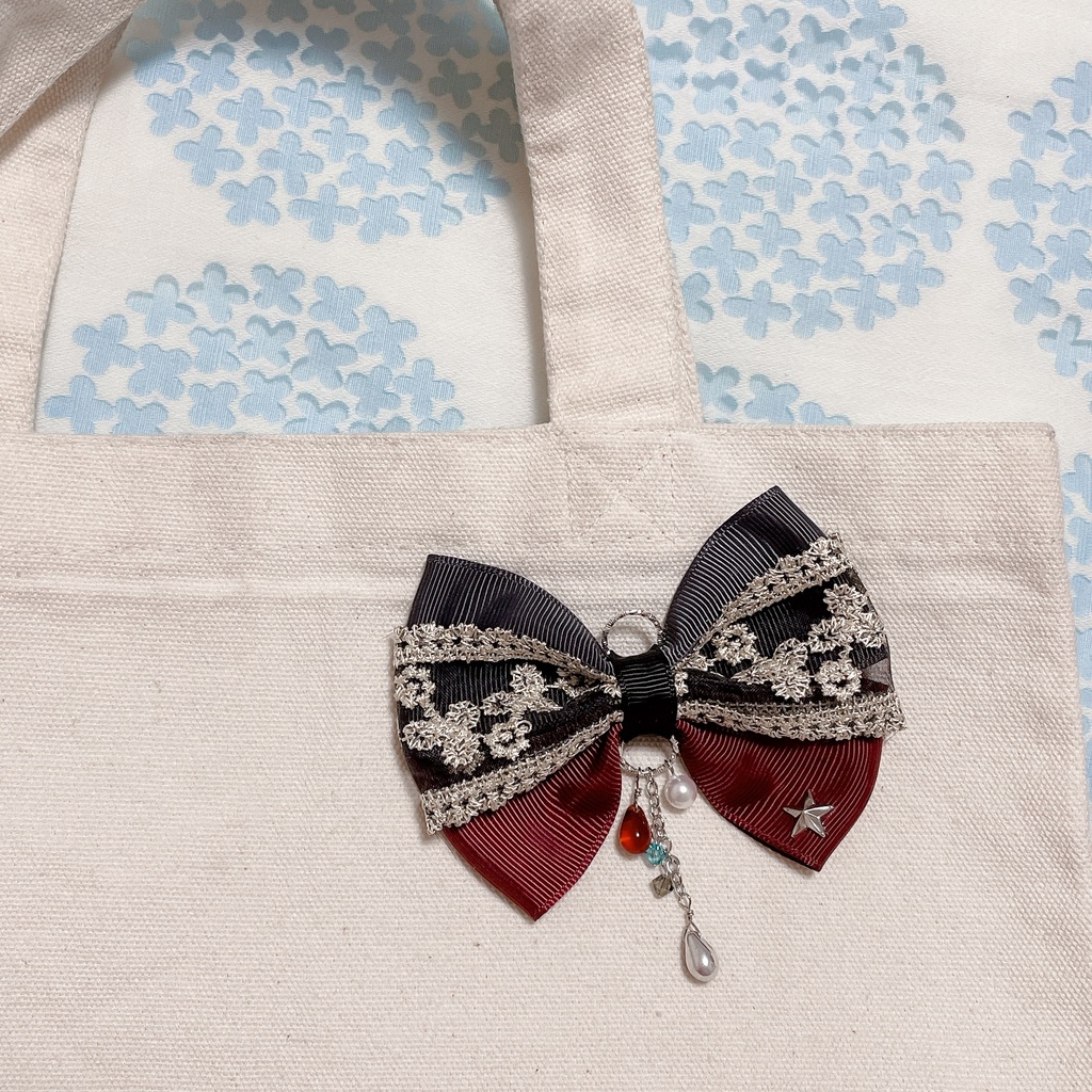 フォンテーヌイメージリボンバッグチャーム