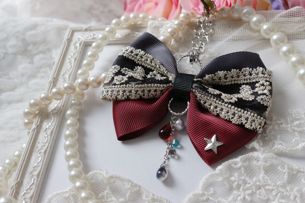 フォンテーヌイメージリボンバッグチャーム