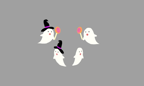 おばけのヘアピン