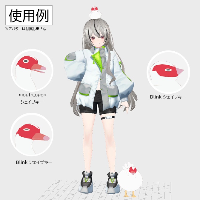 観音アヒル