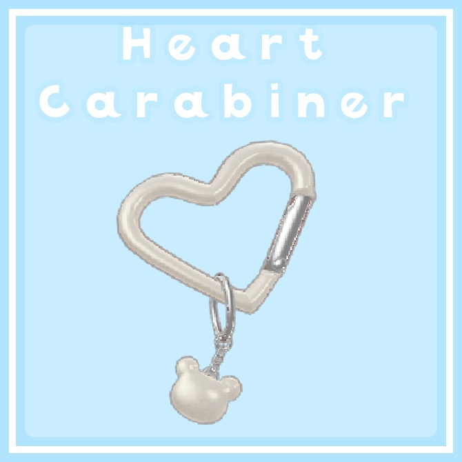 【無料/FREE】Heart Carabiner