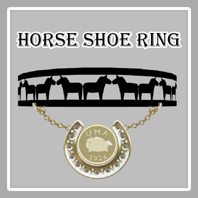 Horseshoe ring  ( leg ring/arm ring )