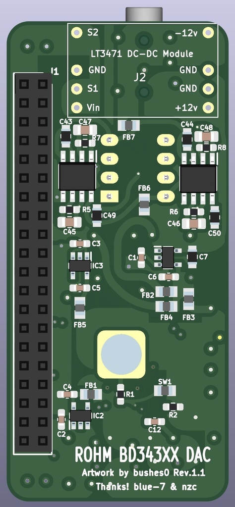 ROHM BD343XX DAC BORAD