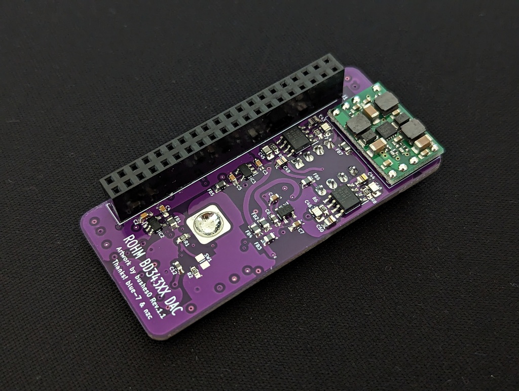 ROHM BD343XX DAC BORAD