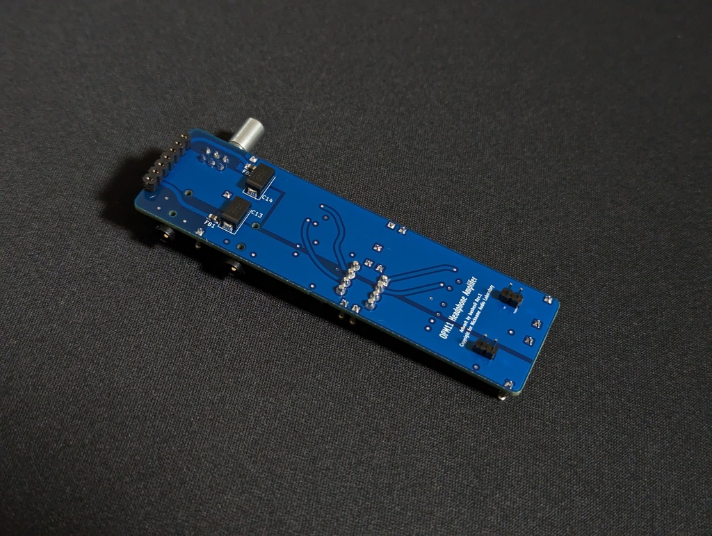 OPM11 Headphone Amplifier for Mobile PosNeg Battery Lite