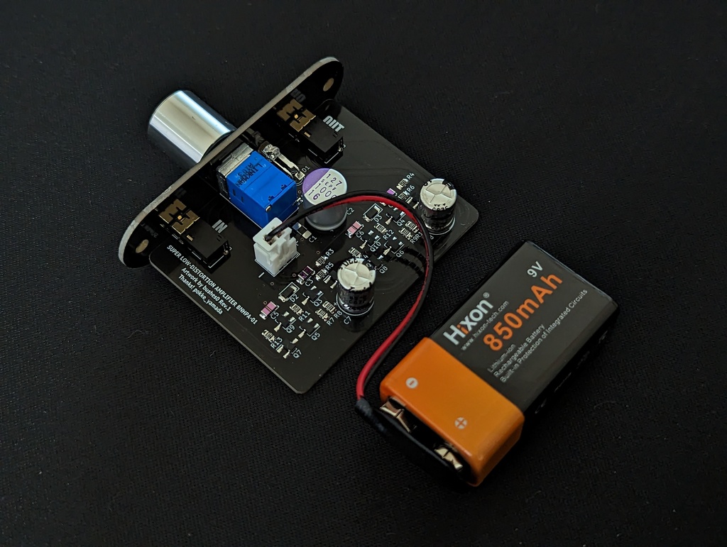 BNHPA-01 Super Low-Distortion Amplifier