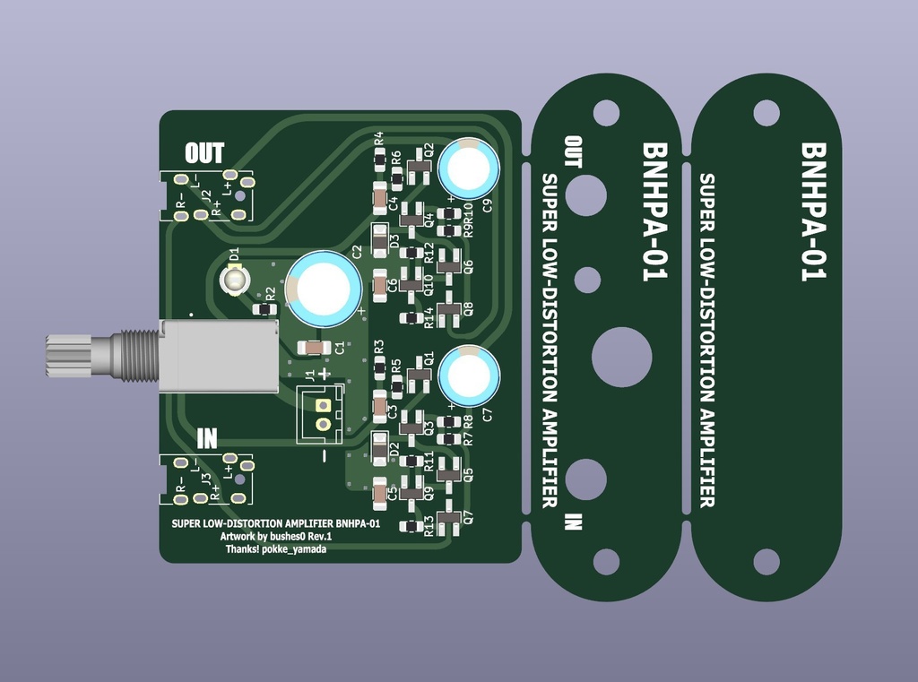 BNHPA-01 Super Low-Distortion Amplifier