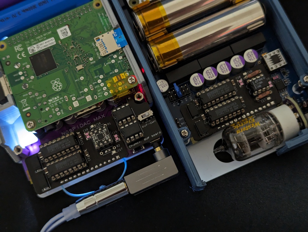 PCM1702P DAC BOARD Rev.1.0(艶なし黒基板)