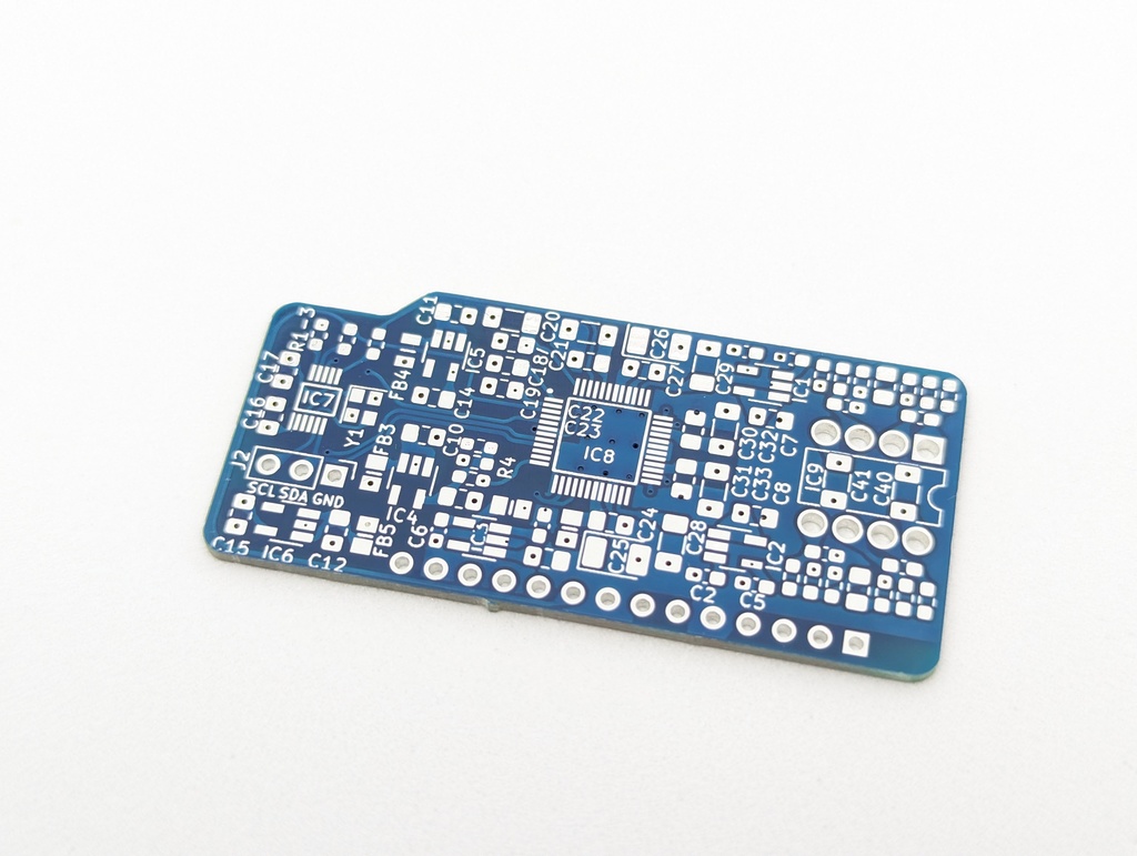 AK4493SEQ MAX DAC BOARD Rev.3(青レジスト)