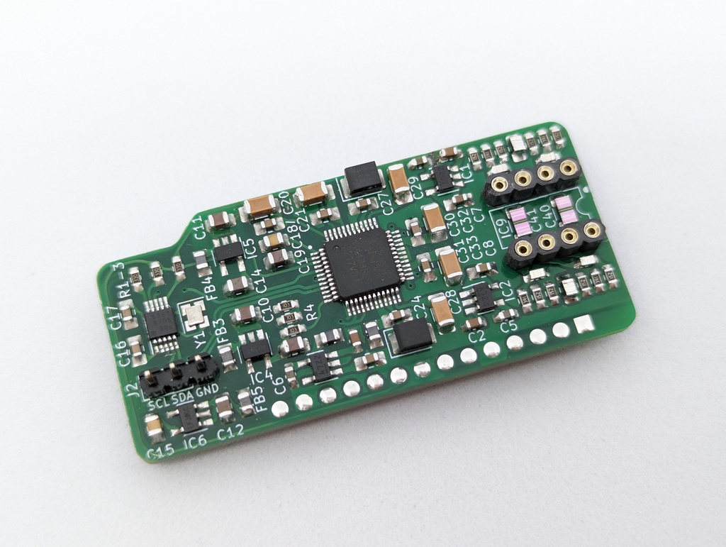 AK4493SEQ MAX DAC BOARD Rev.3(青レジスト)