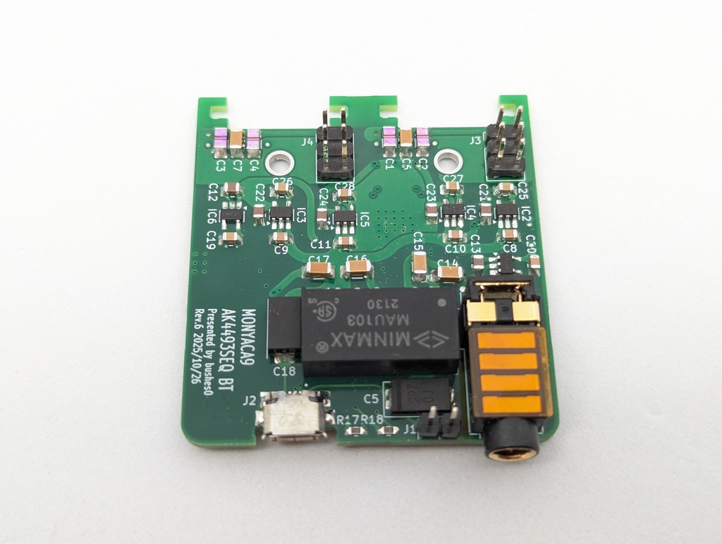 MONYACA9 AK4493SEQ BT Rev.6(緑レジスト)