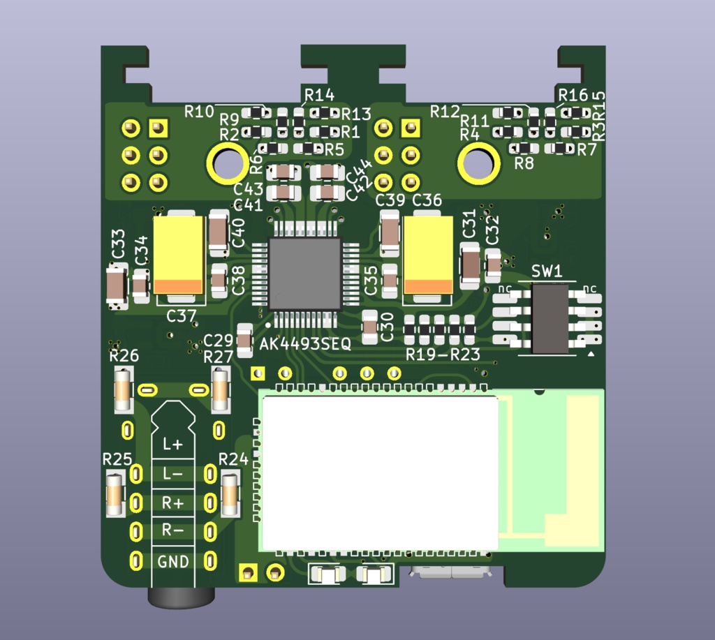 MONYACA9 AK4493SEQ BT Rev.6(緑レジスト)