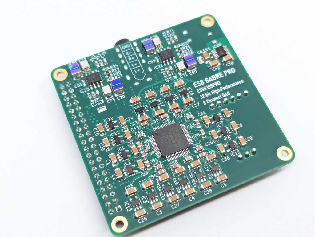 ES9039SPRO DAC Rev.2（緑レジスト）（オトモノ展示オフ特別価格）
