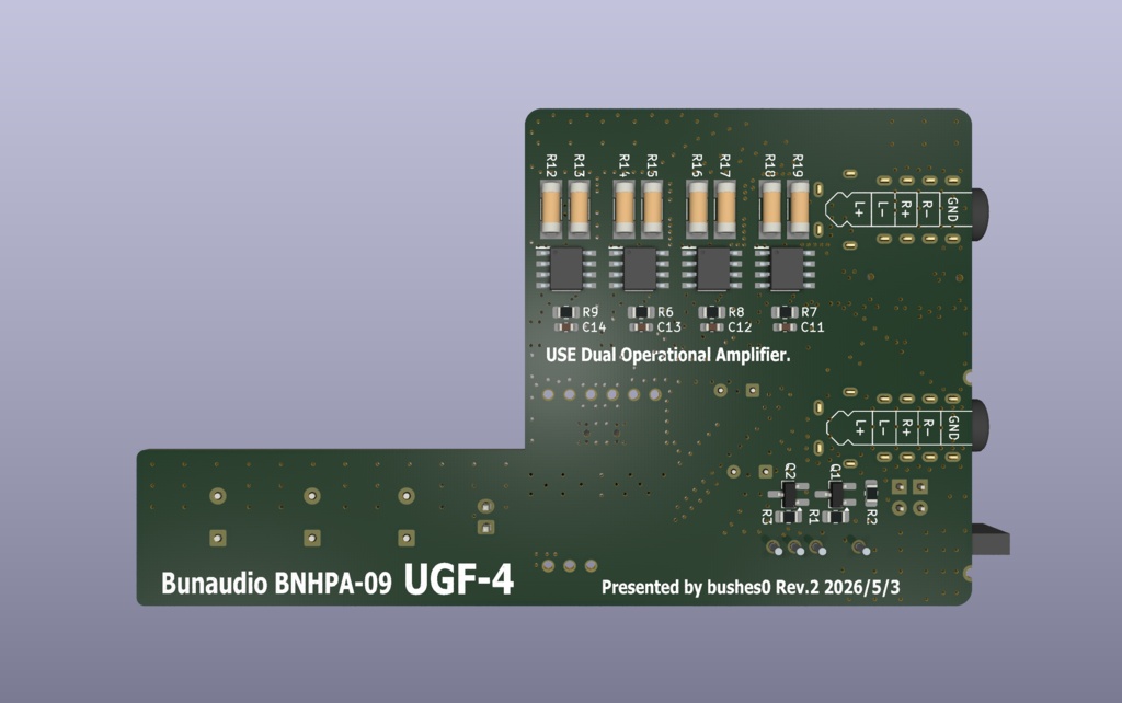 Bunaudio BNHPA-09 UGF-4 Rev.2(オトモノ展示オフ特別価格)