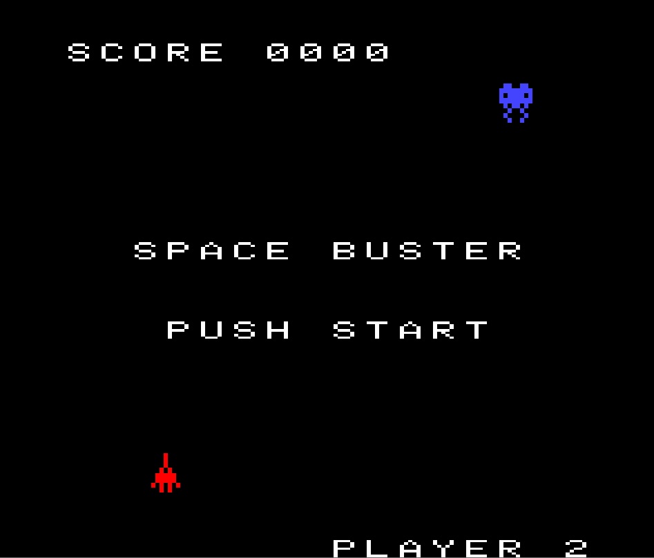 アルカディア用ソフト「SPACE BUSTER」ROMデータ