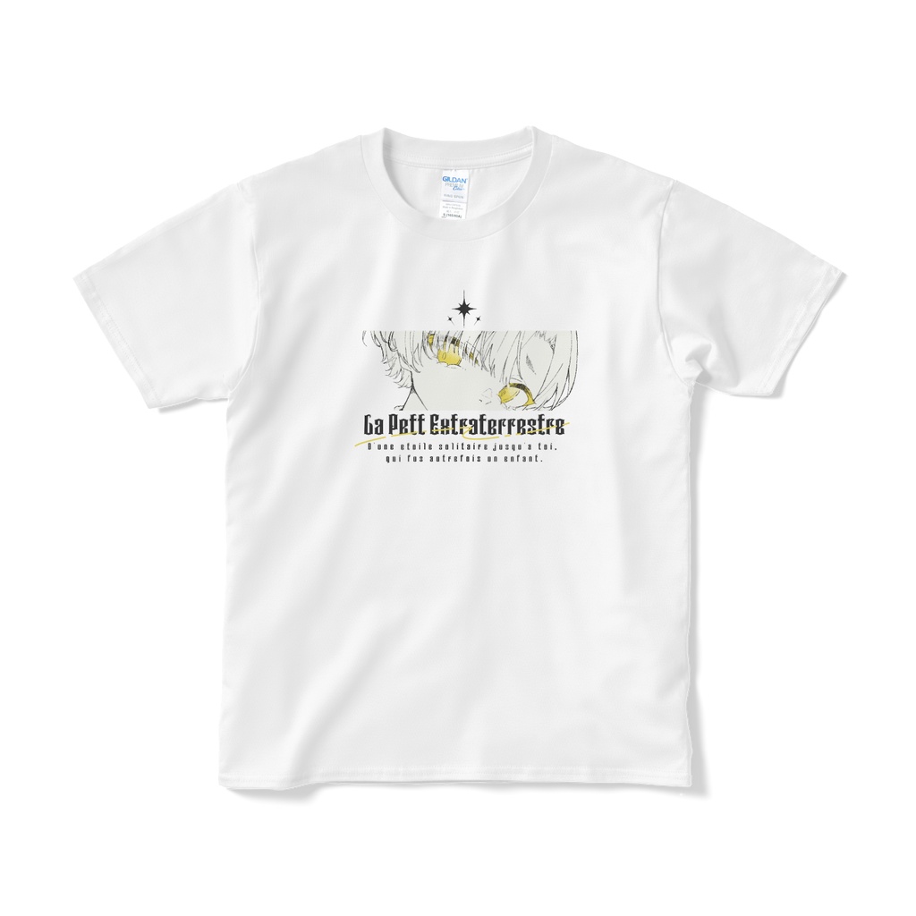 地球外生命体Tシャツ（白）