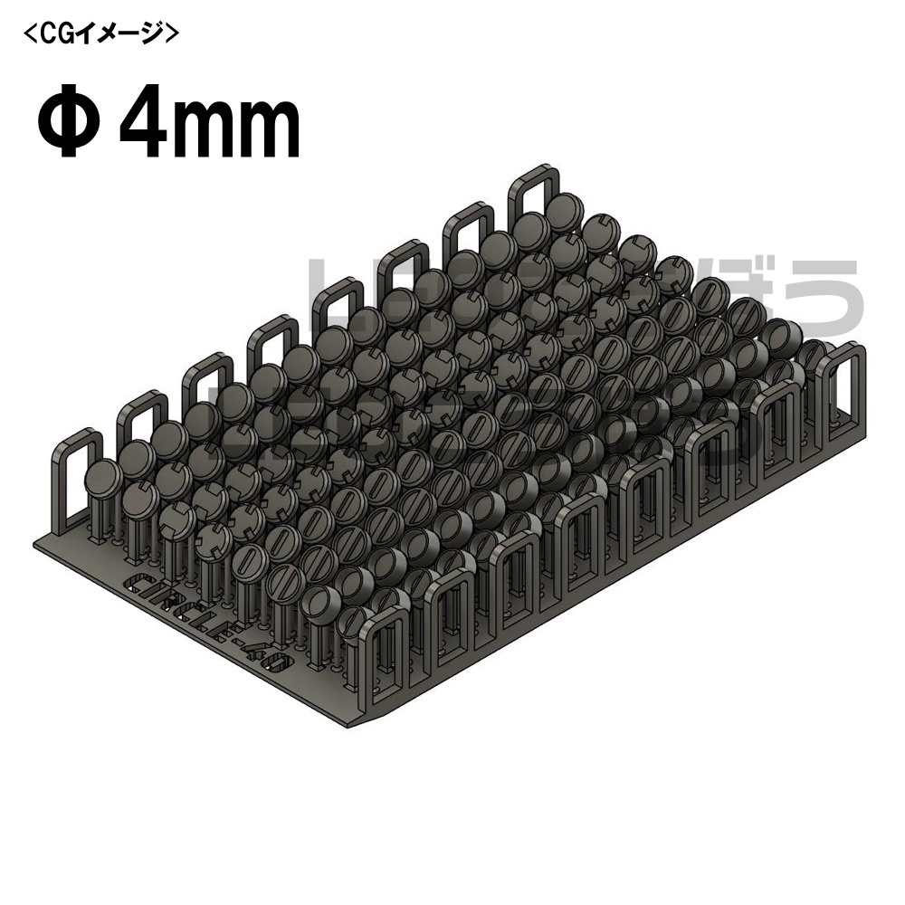 丸モールド(8種類)3Dプリンタ出力品