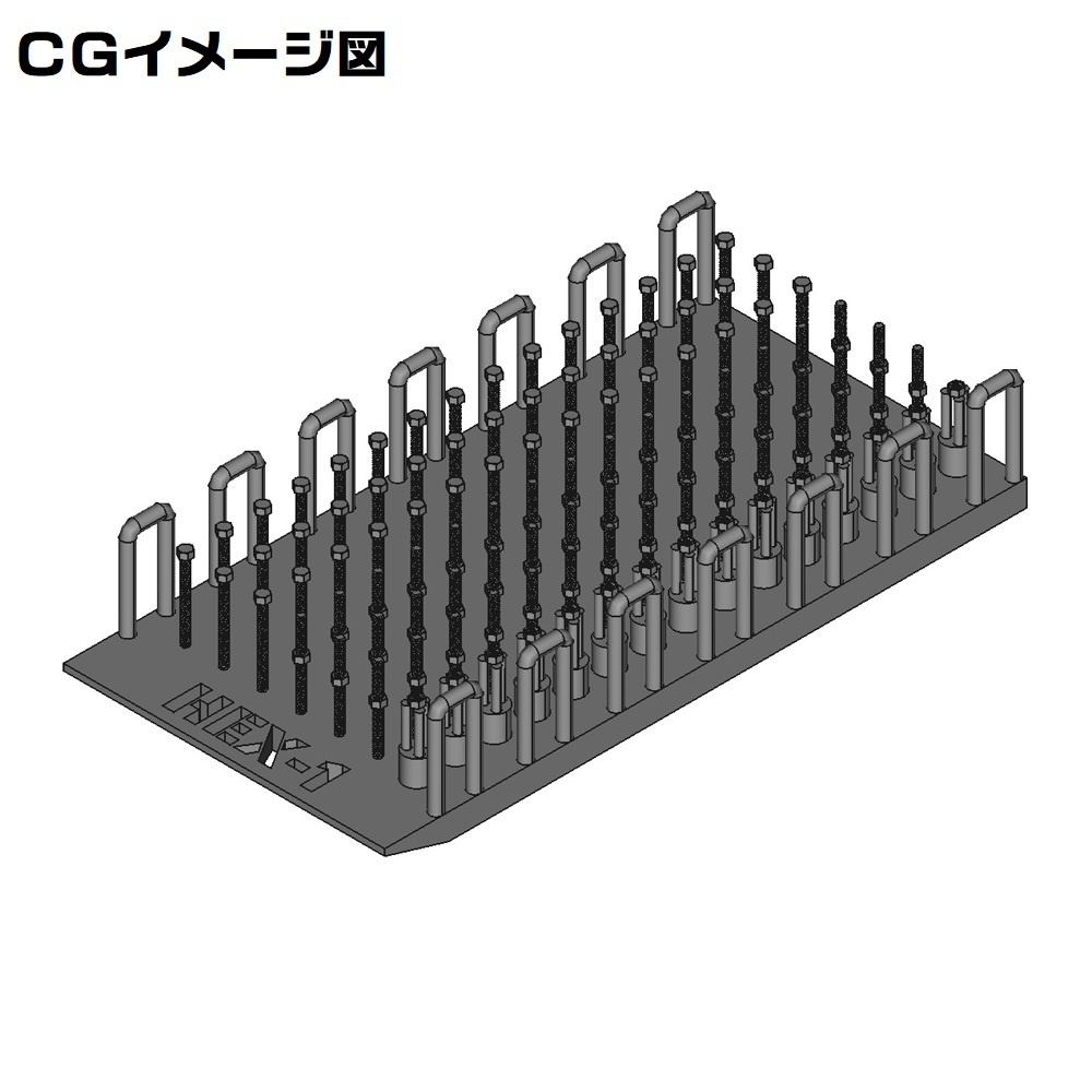 【数量限定】ボルトモールド3サイズセット(1mm,1.5mm,2mm)※オマケ付