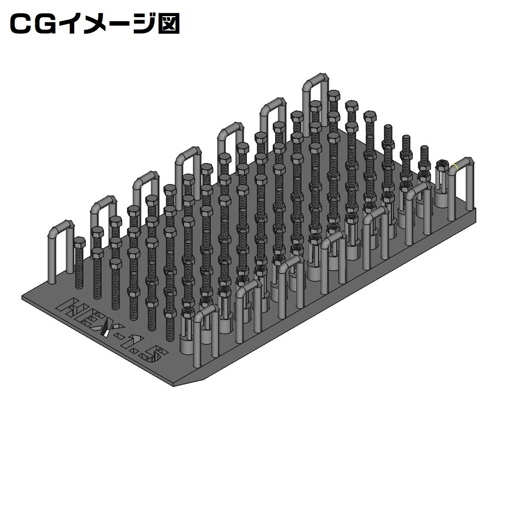 【数量限定】ボルトモールド3サイズセット(1mm,1.5mm,2mm)※オマケ付