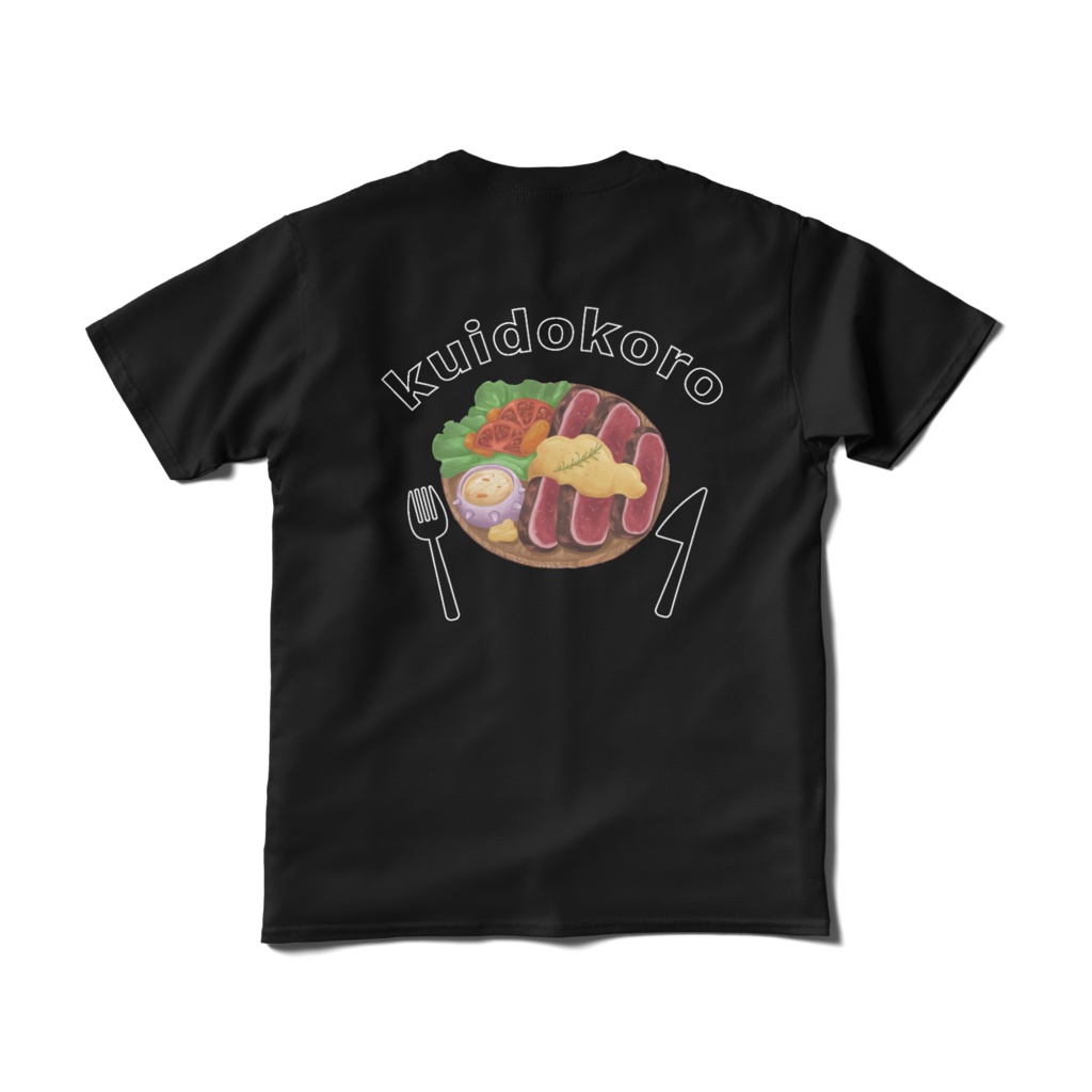 -食処- ロゴTシャツ