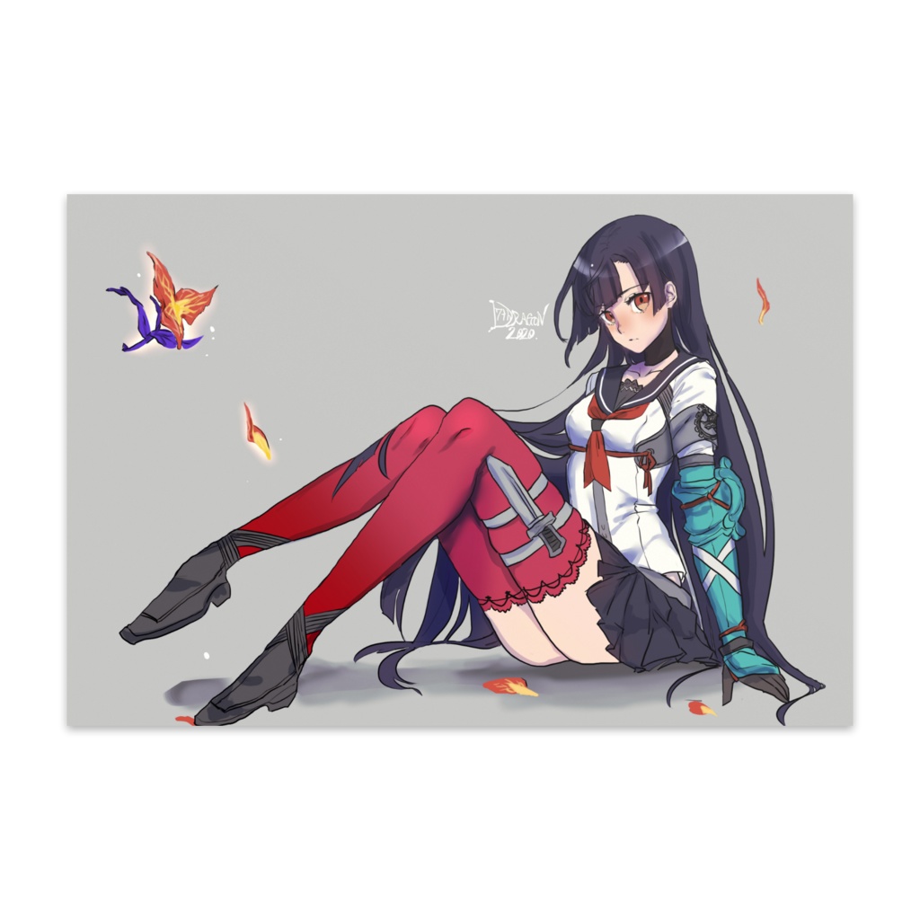 刀子　ポストカード（※10枚セット）