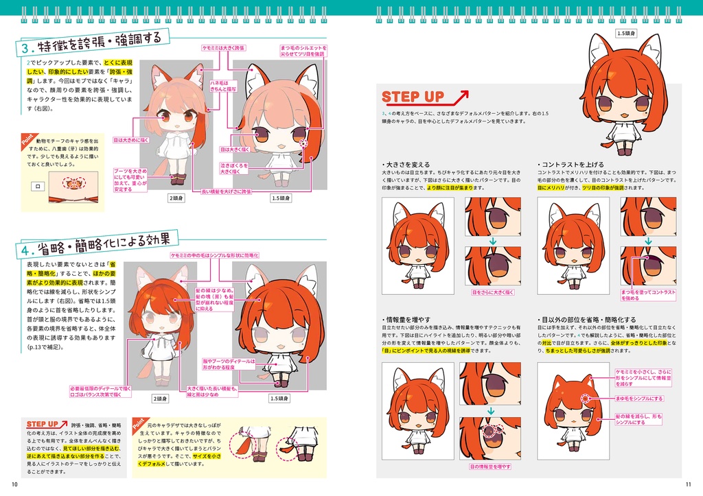 【電子版】デフォルメテクニック illustrated by 些夜(絵伝 -KAIDEN- vol.3)