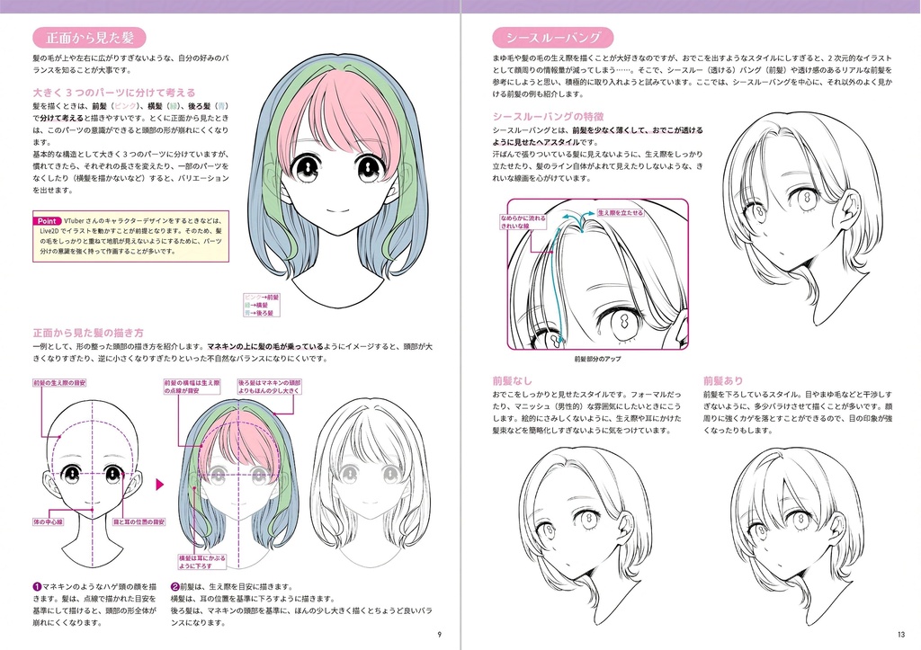 【電子版】おしゃれな髪の描き方 illustrated by チェリ子(絵伝 -KAIDEN- vol.5)