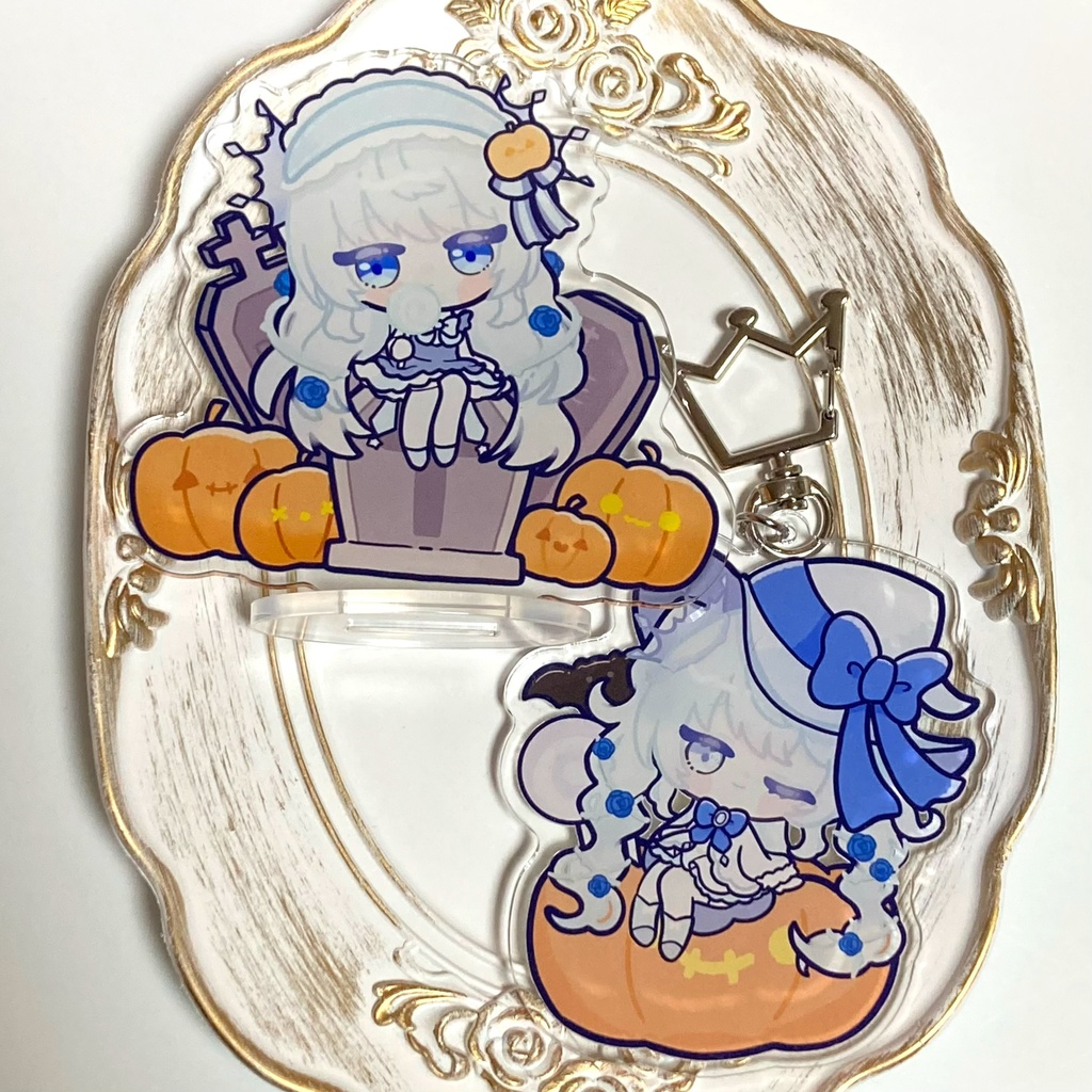 【在庫販売】微睡美ねむハロウィン_キーホルダー・アクスタ